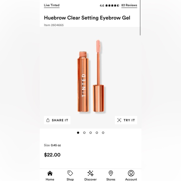 Live Tinted Huebrow Clear Setting Eyebrow Gel, Contour Stick & eye primer! New - Picture 3 of 3